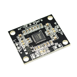 PAM8610数字功放板2x15W双声道大功率功放板小音箱制作12V好音质