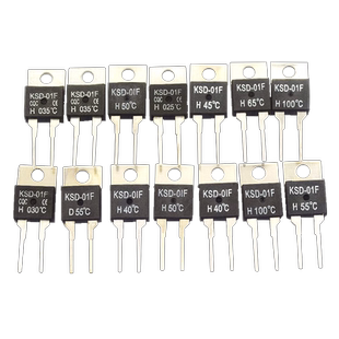 温控温度常开 常闭开关器 KSD-01F 0-35/40/45/50/65/100-150度