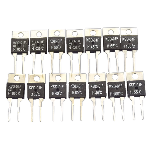 温控温度常开 常闭开关器 KSD-01F 0-35/40/45/50/65/100-150度