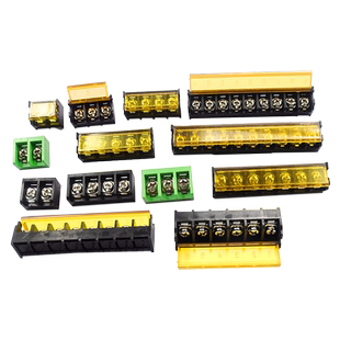 HB-9500 栅栏式接线端子排 带盖电源 间距9.5MM HB-2/3/4/10/12P