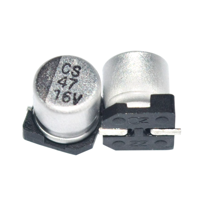 贴片 SMD 电解电容 16V 47UF 5*5.5MM 铝电解电容器 （10个）