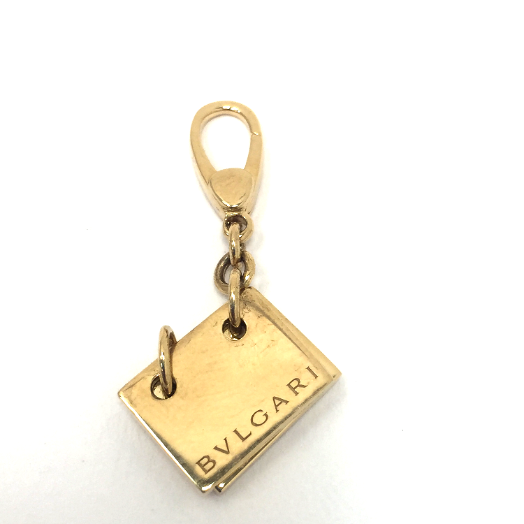 二手宝格丽锁型吊坠