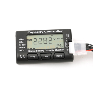 航模电池测电器2 7S检测电压测试仪电显BB响LIPO普压LIFE铁锂NIMH