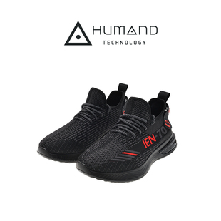 HUMAND亨达科技健步鞋女休闲百搭透气网面鞋支撑足弓久走不累男鞋