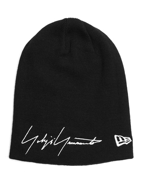 YOJI OOAKNEW ERA日本黑色陈伟霆针织帽潮牌男女暗黑冷帽原创设计