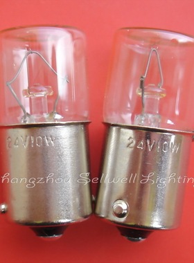 赛远电光源 微型灯泡 24v 10w ba15s t16x36 a342 高档平头灯泡