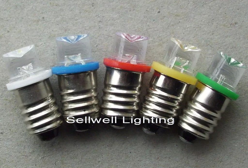 赛远电光源 18v 0.5w E10螺口灯笔晶灯电珠灯 LED123 高质量
