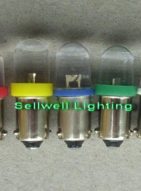赛远电光源 3v ba9s LED指示灯泡车灯侧仪表灯 LED148 高质量