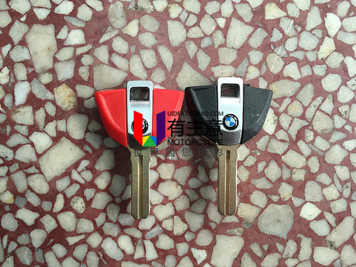 适用BMW宝马 F800GS F700GS R1200GS ADV 摩托车钥匙胚芯片锁匙胚