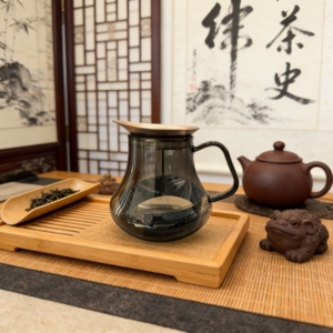 纯钛过滤耐热玻璃茶壶带过滤网泡茶壶家用大容量茶水分离茶具