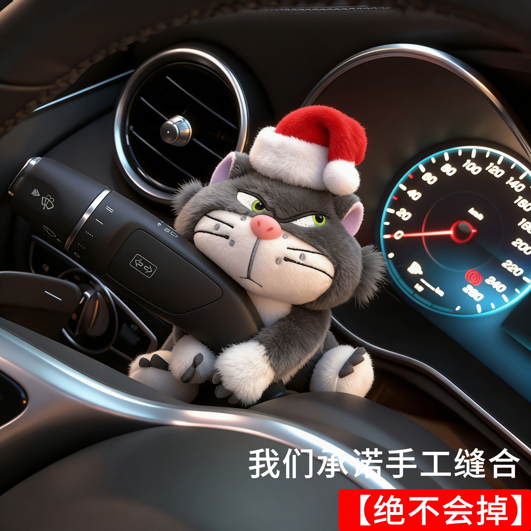 汽车中控雨刮器怀挡装饰屏幕公仔摆件可爱毛绒玩偶玩具车内饰品女
