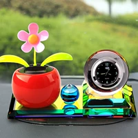 Ювелирное украшение на солнечной энергии для авто, декор, духи подходит для мужчин и женщин, популярно в интернете, подсолнух