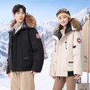 情侣羽绒服男女加拿大风时尚 派克服外套st 冬季