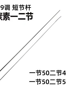 短节竿钓鱼竿同瑞碳素19调配节