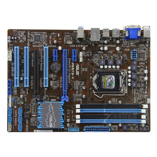 Asus 华硕 P8B75 ddr3全接口ATX四槽豪华大板质保一年 1155针