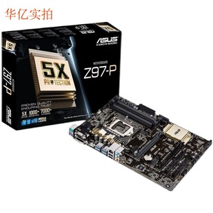 充新! 华硕 Z97-P Z97超频主板1150针 带M.2 支持 4790K NVME协议