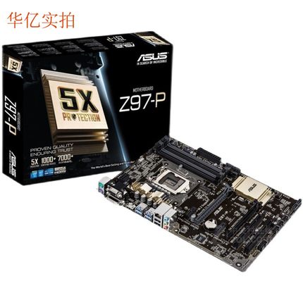充新! 华硕 Z97-P Z97超频主板1150针 带M.2 支持 4790K NVME协议