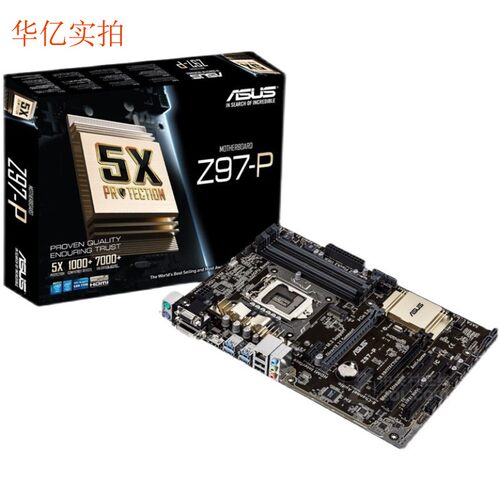 充新! 华硕 Z97-P Z97超频主板1150针 带M.2 支持 4790K NVME协议