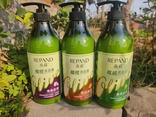 亮荘橄榄750ml/g焗油亮发洗发水