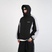 NineteenAutumn 宽松连帽上衣双面穿夹克机能风登山外套男