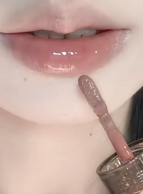 淡人有救了 清透裸色FLORTTE花洛莉亚双生蝴蝶系列唇部精华蜜b01