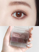 怎么可以这么好看 canmake井田哑光五色眼影04超美日常百搭M05