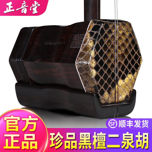正音堂二泉二胡厂家直销珍品黑檀