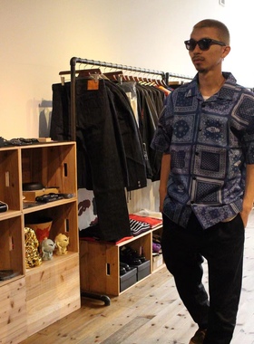 日单 challeng** 挑战者男女同款绢帕印花衬衫 22夏季