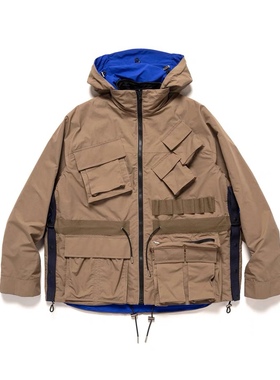 日单 saca* 双面穿软壳拉链拼接男装外套 23秋冬新款数量少不退换