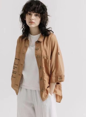 日单 bla** basque 女士铜氨丝夏季防晒衬衫22款