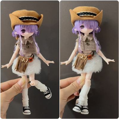 8分bjd12分ob11娃衣换装套装11-17厘米甜兽仔潘妮阿巳体邦倪兔衣