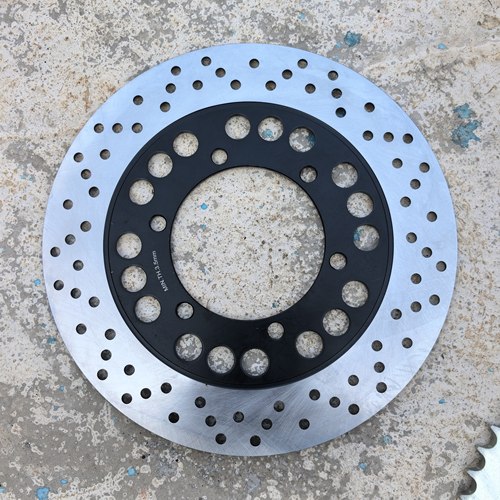 柴特摩托车配件博格娜迦250后钢盘碟刹盘后刹车盘刹车泵盘