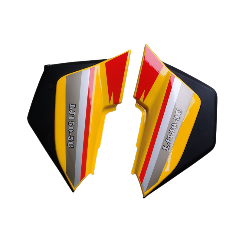 豪达摩托车配件HD150-G赛驰电池塑料护板电瓶左右侧盖边盖侧翼