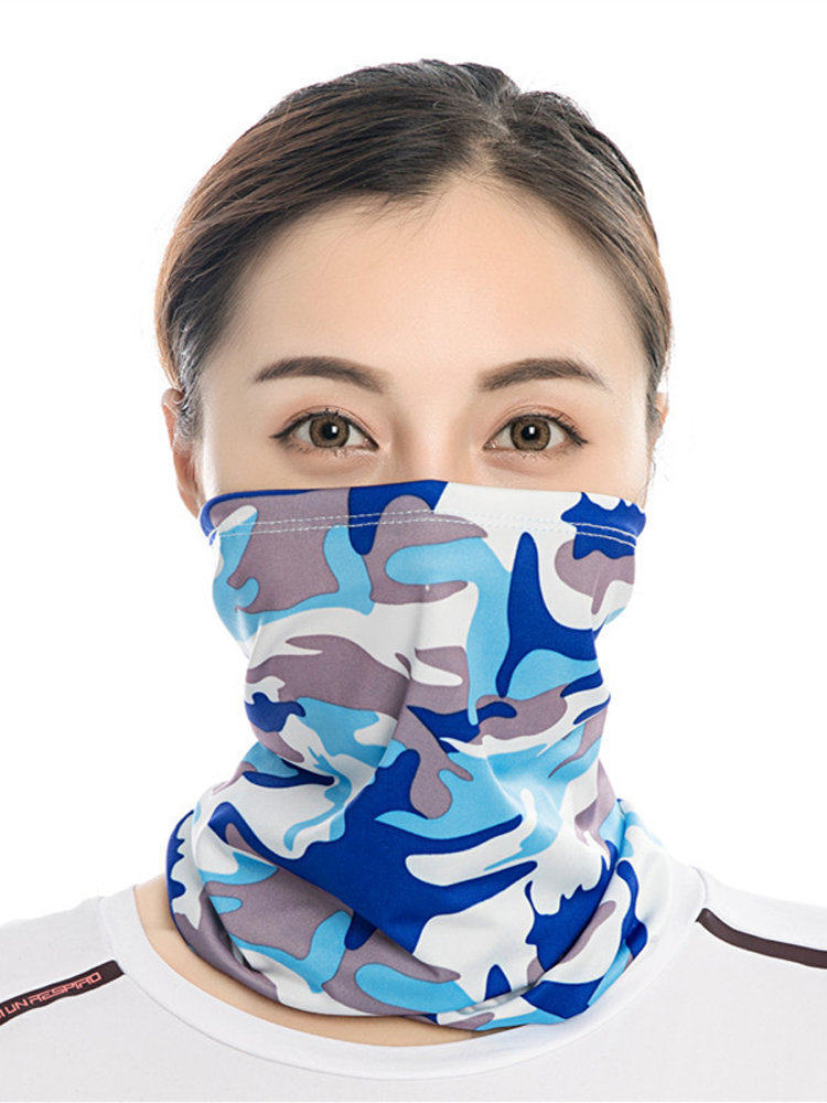 Велосипедная солнцезащитная маска для спорта на открытом воздухе ice silk magic headscarf с логотипом на заказ рыболовный ветрозащитный и сухой нагрудник для шеи Изображение 1