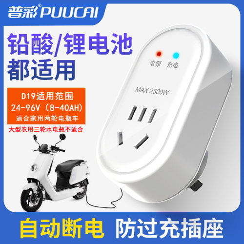 铅酸智能定时防过充电动车
