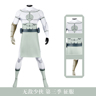 现货漫乐无敌少侠第三季征服cosplay连体紧身衣动画cos服J25012BA