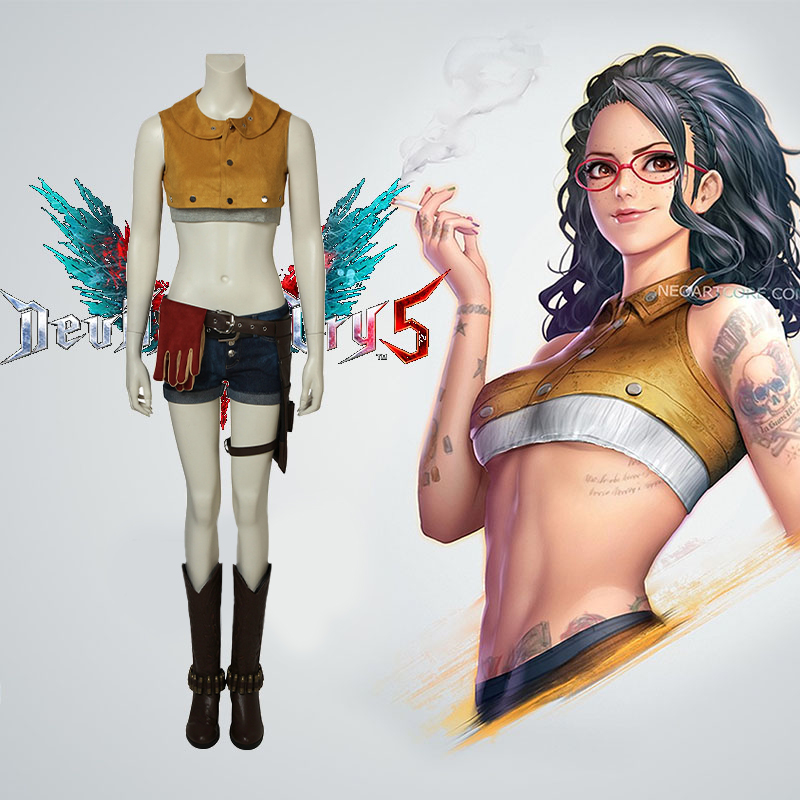 鬼泣5nico游戏角色cos服