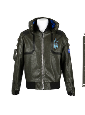 漫乐赛博朋克2077主人公男V cosplay服CDProjektRED外套5321-WT