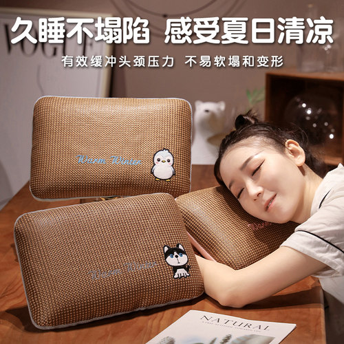 小枕头成人午睡趴睡枕便携式迷你