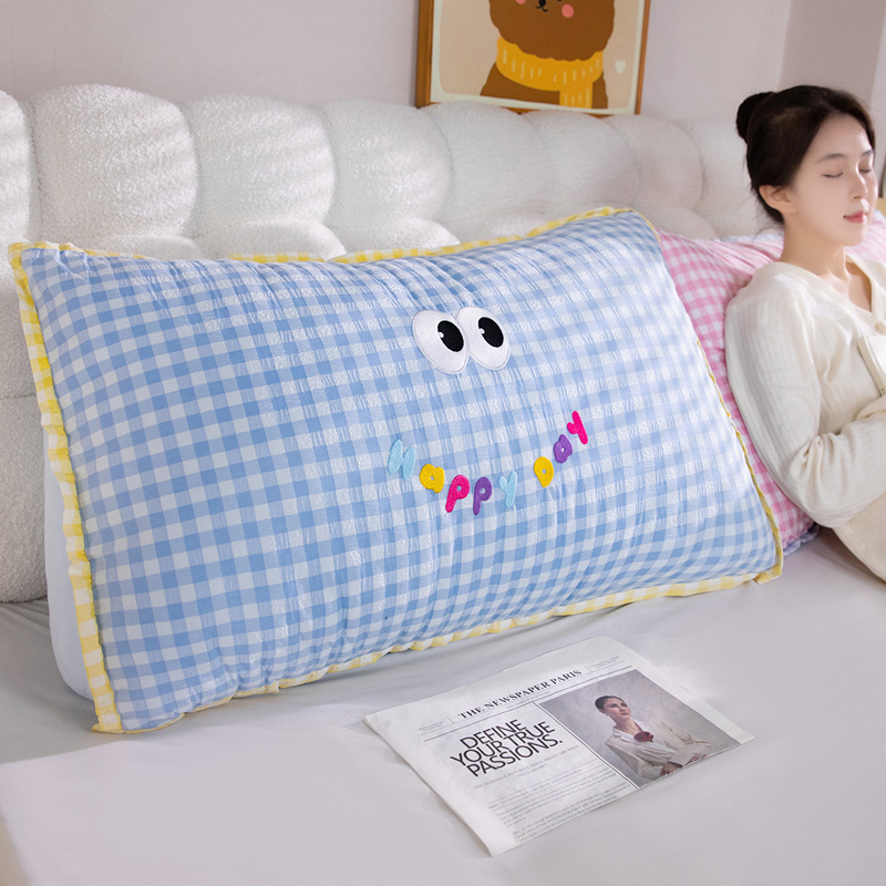 卡通软包床头护腰靠垫大靠背学生宿舍床上靠枕抱枕三角枕头可拆洗