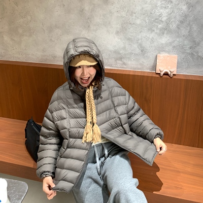 Q了个T微胖mm2025冬季大码女装新国标90白鸭绒排骨泡芙宽松羽绒服