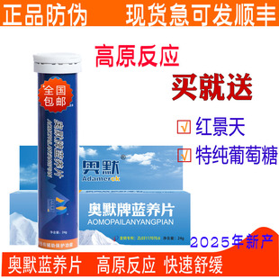 奥默蓝养片40粒携氧片西藏高原反应有红景天胶囊 高原安全