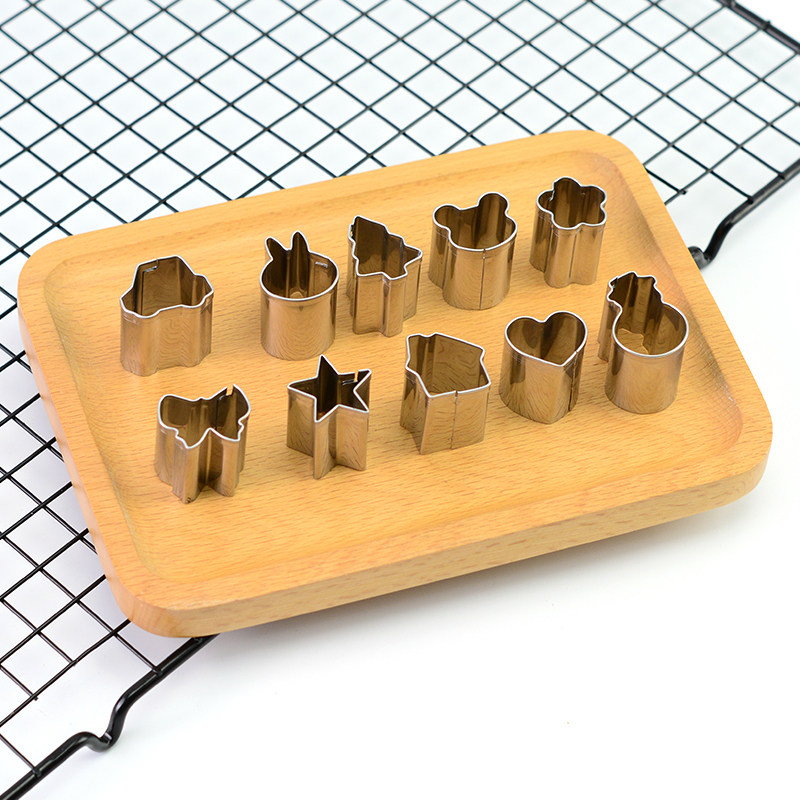 0饼干模具几何蔬菜水果宝宝面片