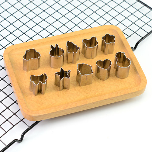 0饼干模具几何蔬菜水果宝宝面片