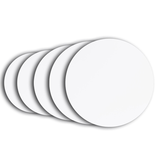 圆形卡纸白色硬牛皮卡纸加厚画纸幼儿园专用手工圆盘美术绘画彩色黑色20/25/29/33cm圆纸板小diy环创背景纸