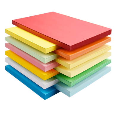 元浩卡纸混装蓝色绿色可打印