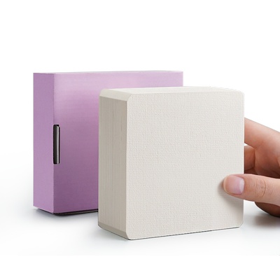 圆形空白明信片手绘正方形水彩纸