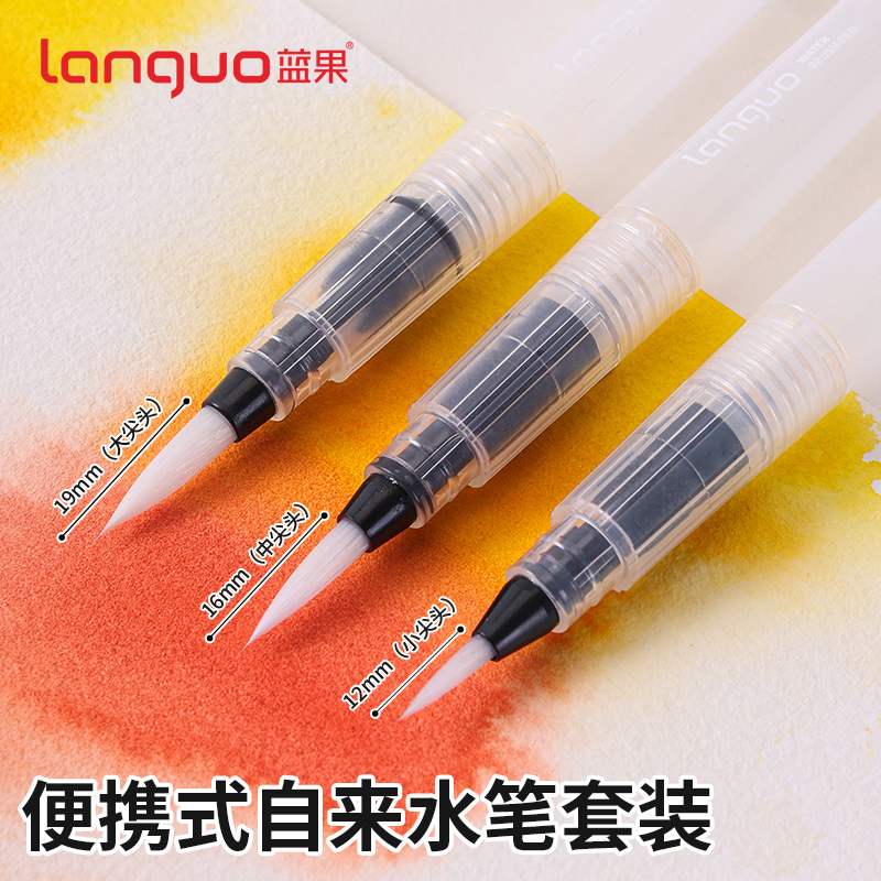 蓝果初中生彩绘专用自来水笔套装