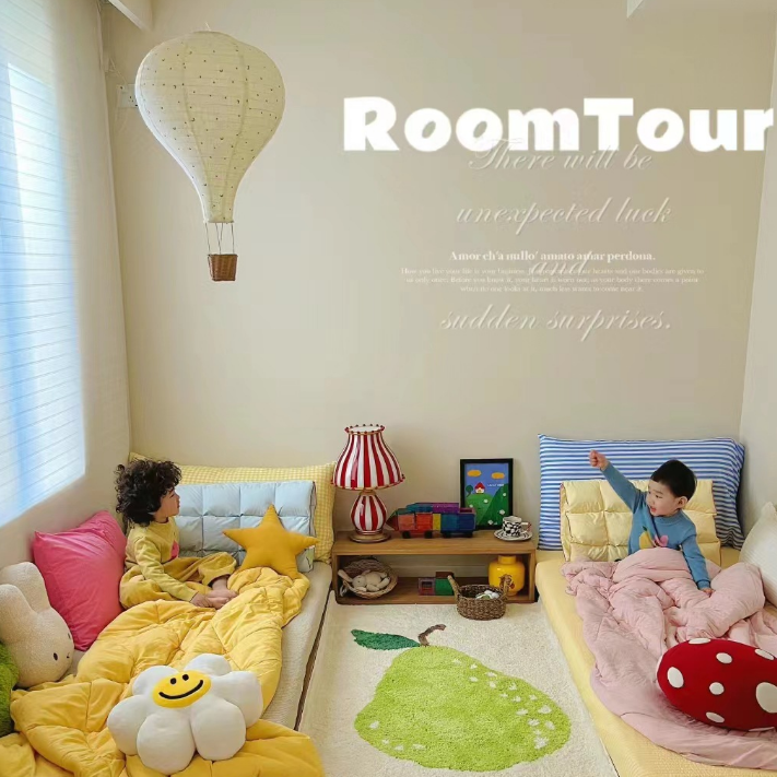 布艺热气球挂饰家居气球吊饰灯罩