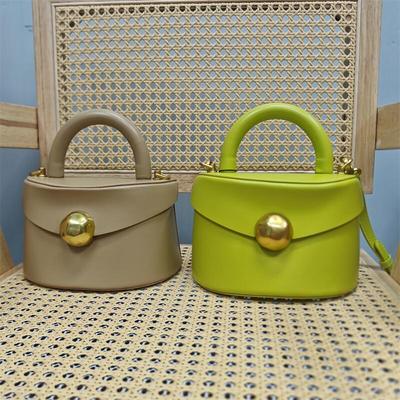 牛皮品牌单肩超火质感小方女包